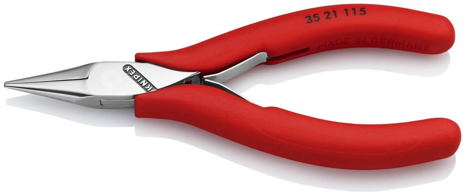 Knipex 35 21 115 Electronics Gripping Pliers-Half Round Tips - Image 2