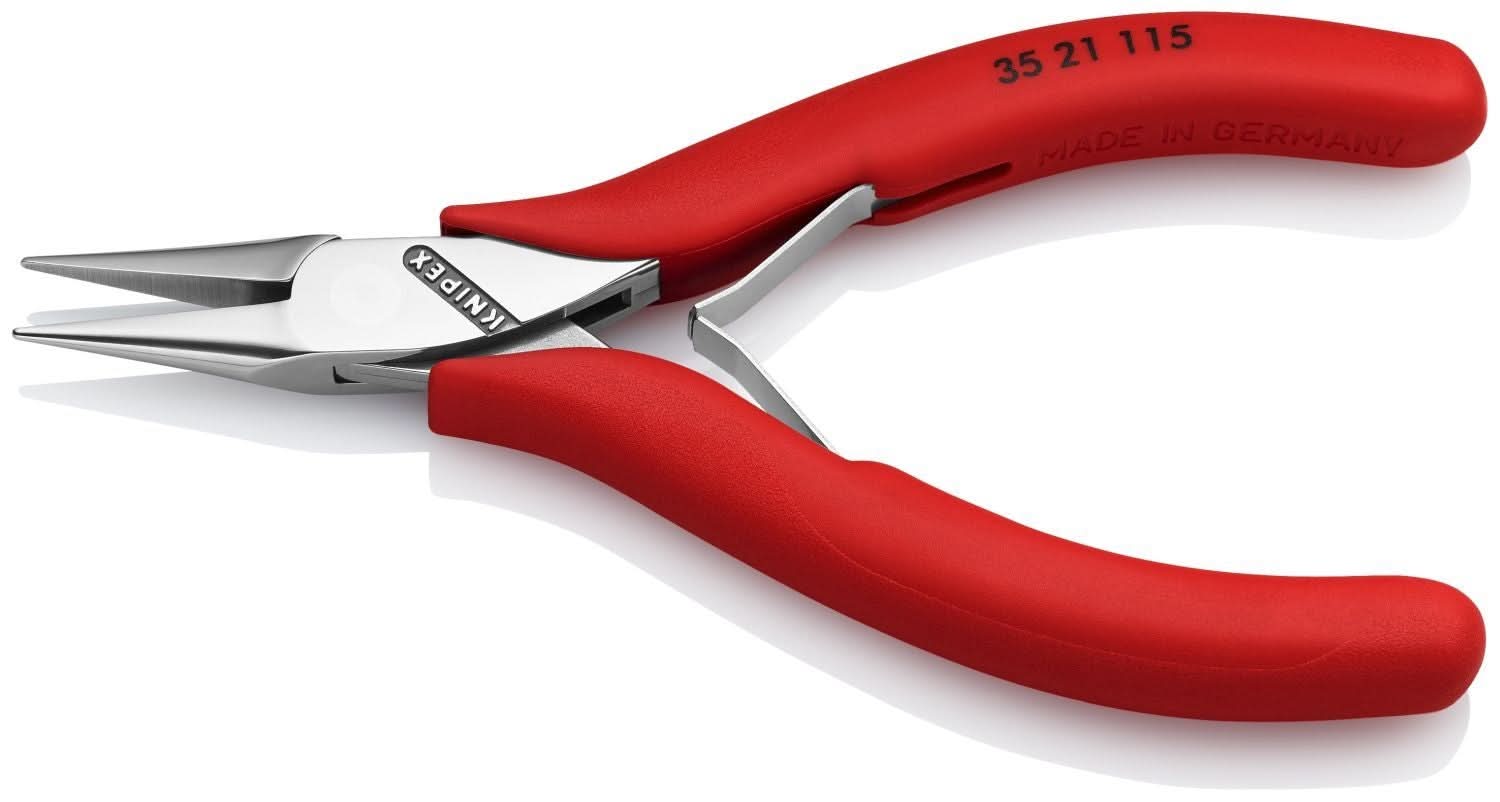 Knipex 35 21 115 Electronics Gripping Pliers-Half Round Tips - Image 3