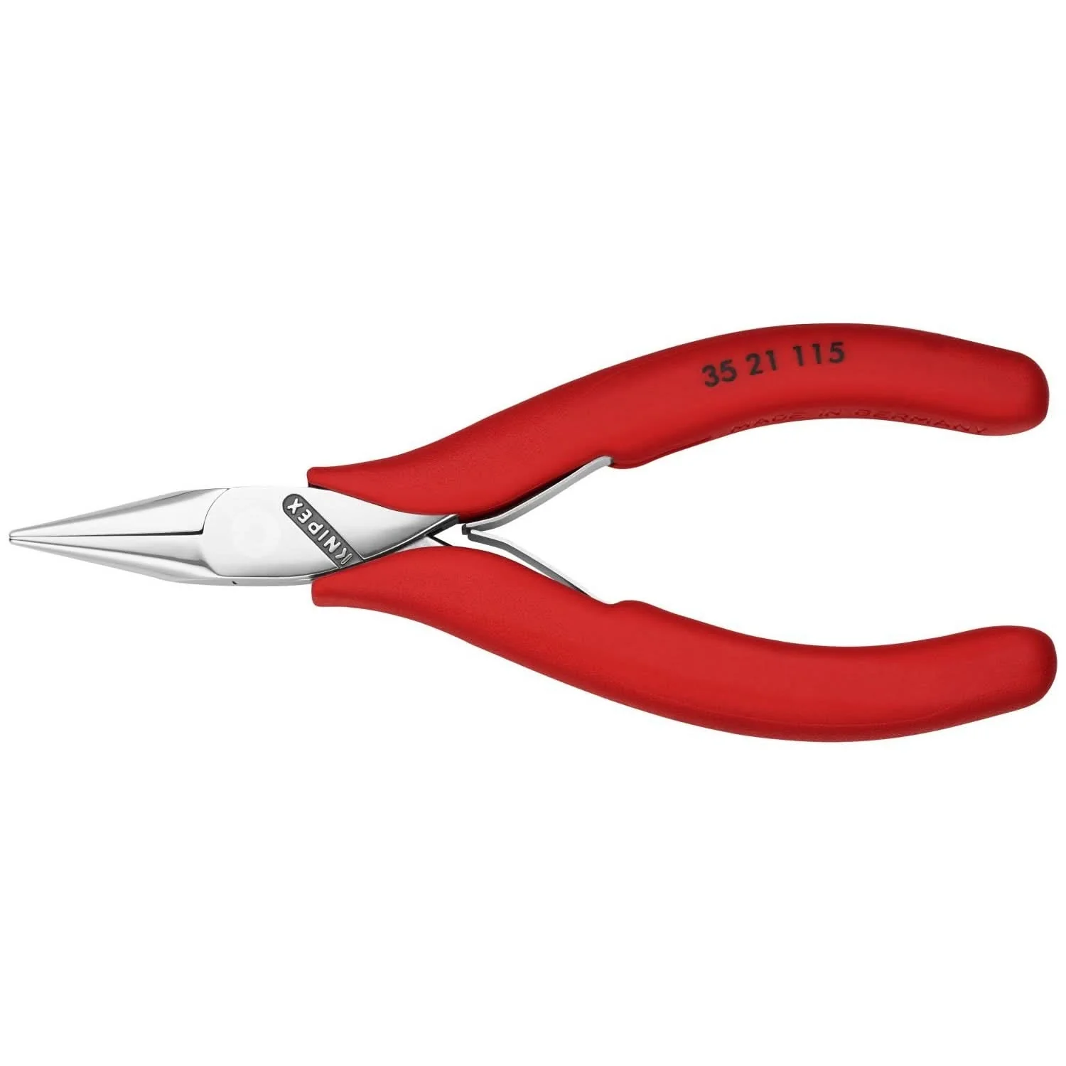 Knipex 35 21 115 Electronics Gripping Pliers-Half Round Tips - Image 1