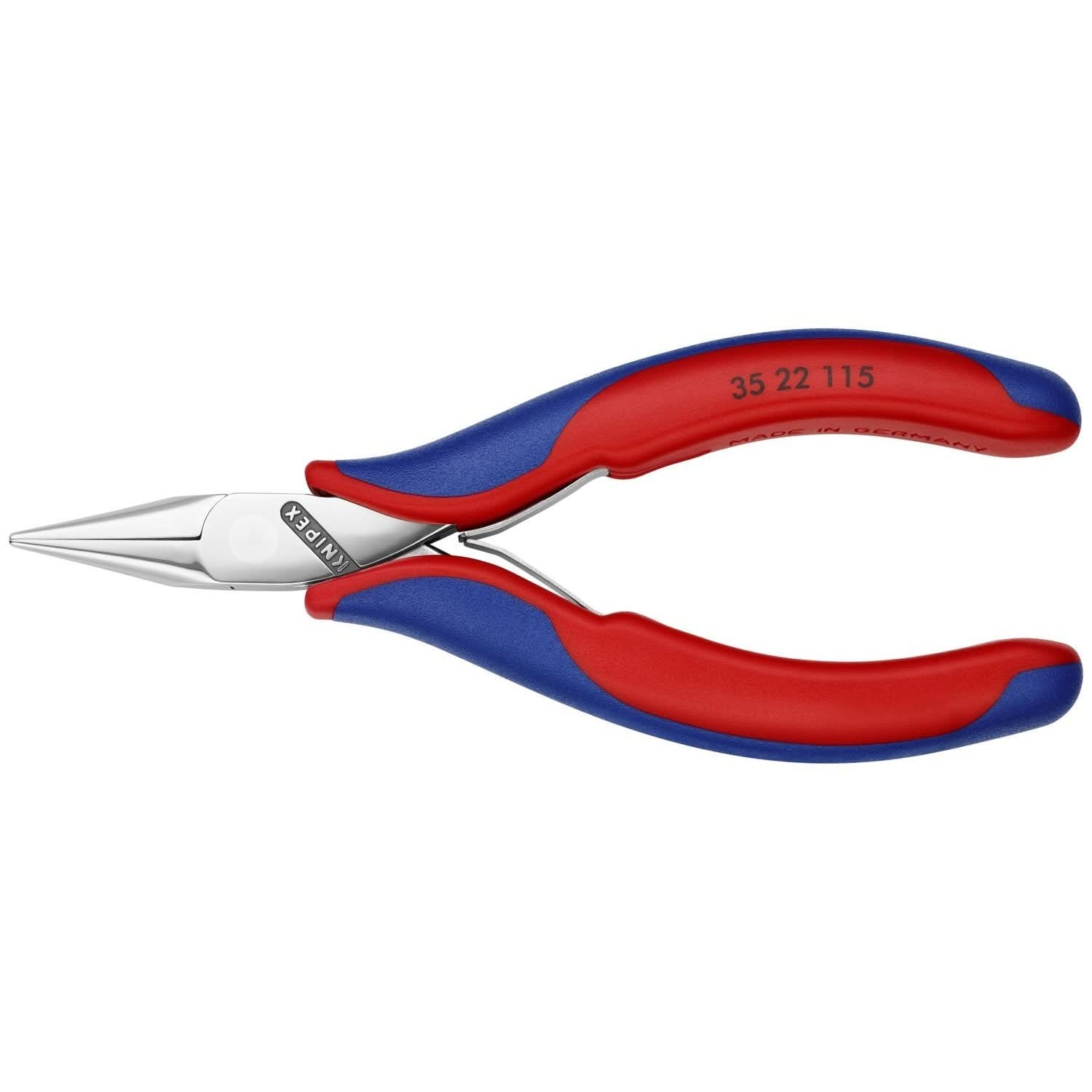 Knipex 35 22 115 Electronics Pliers-Half Round Tips - Image 1