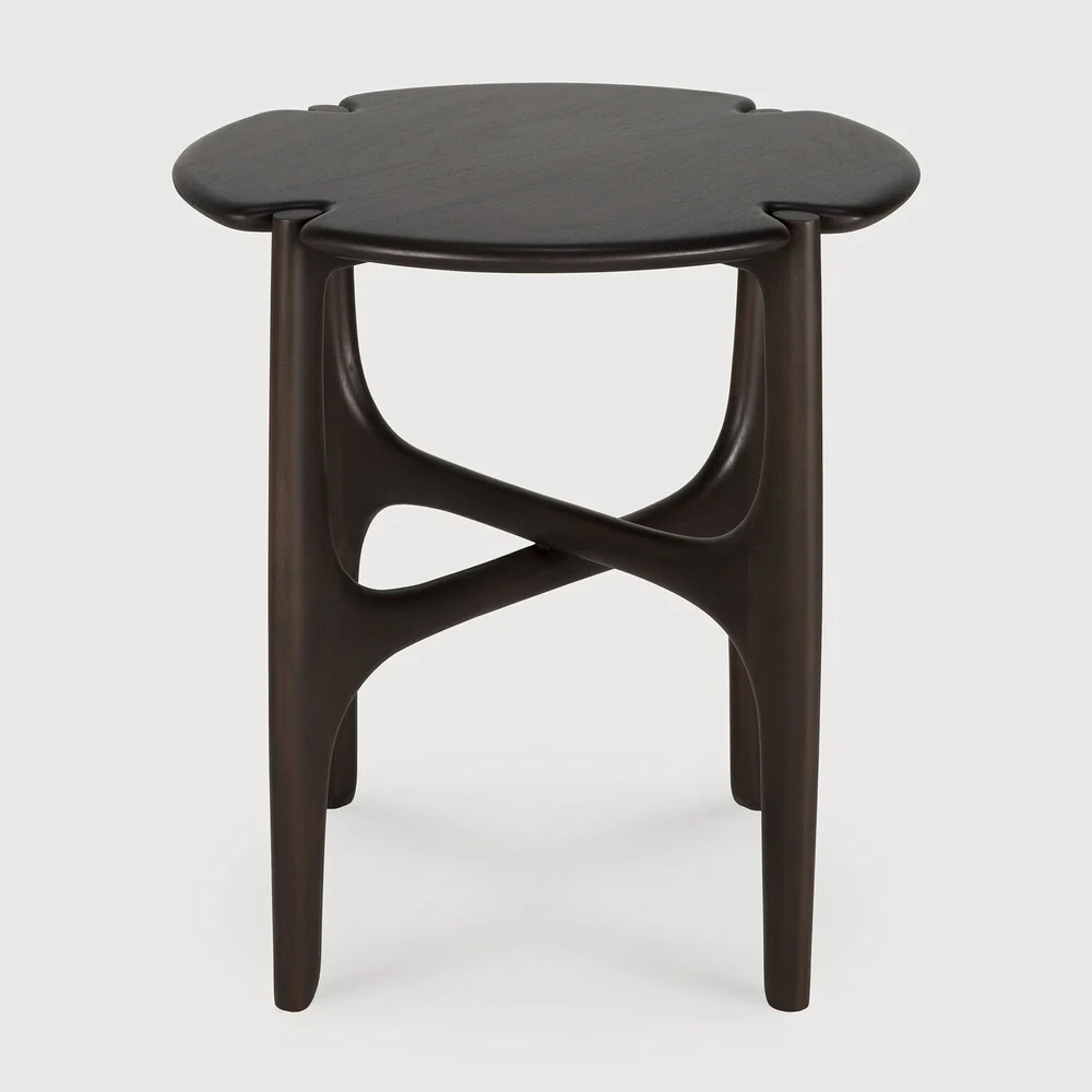 ETHNICRAFT PI SIDE TABLE - MAHOGANY DARK BROWN | $549.00 - Image 2
