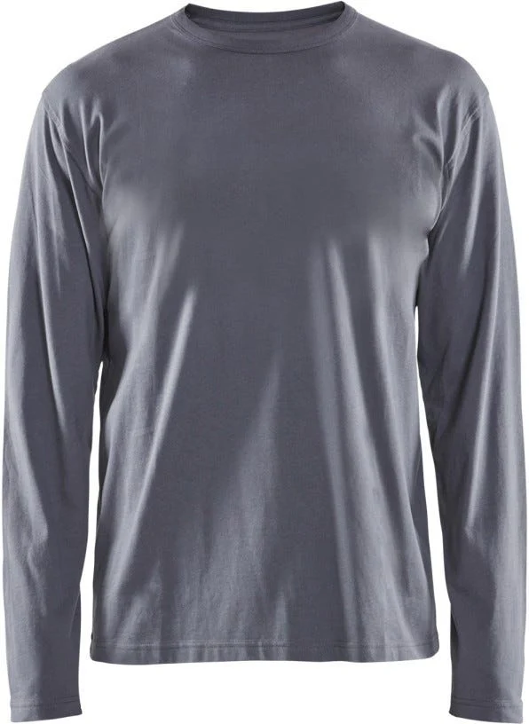 Blaklader 35591042 Long Sleeve T-Shirt, Grey - Image 1