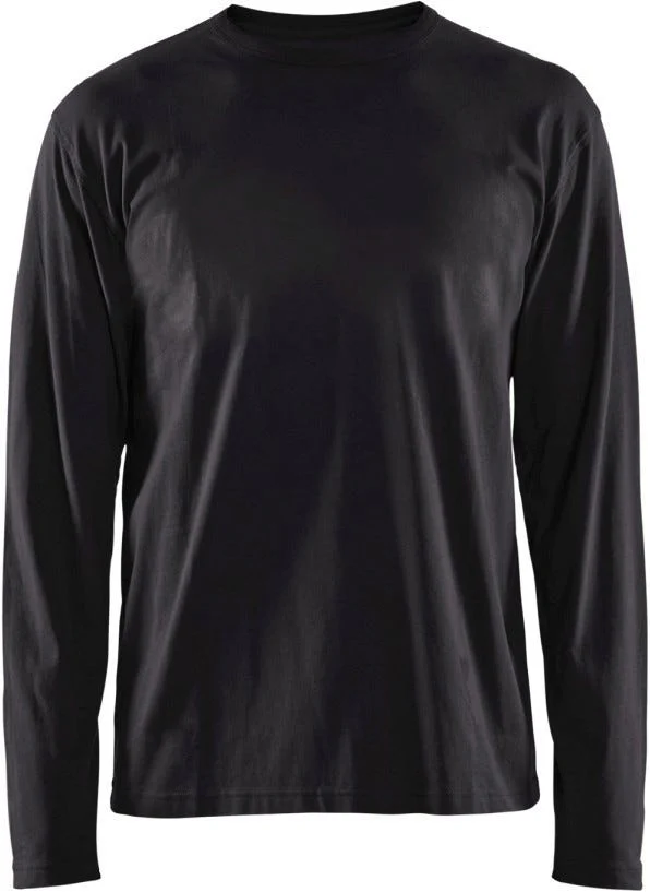 Blaklader 35591042 Long Sleeve T-Shirt, Black - Image 1