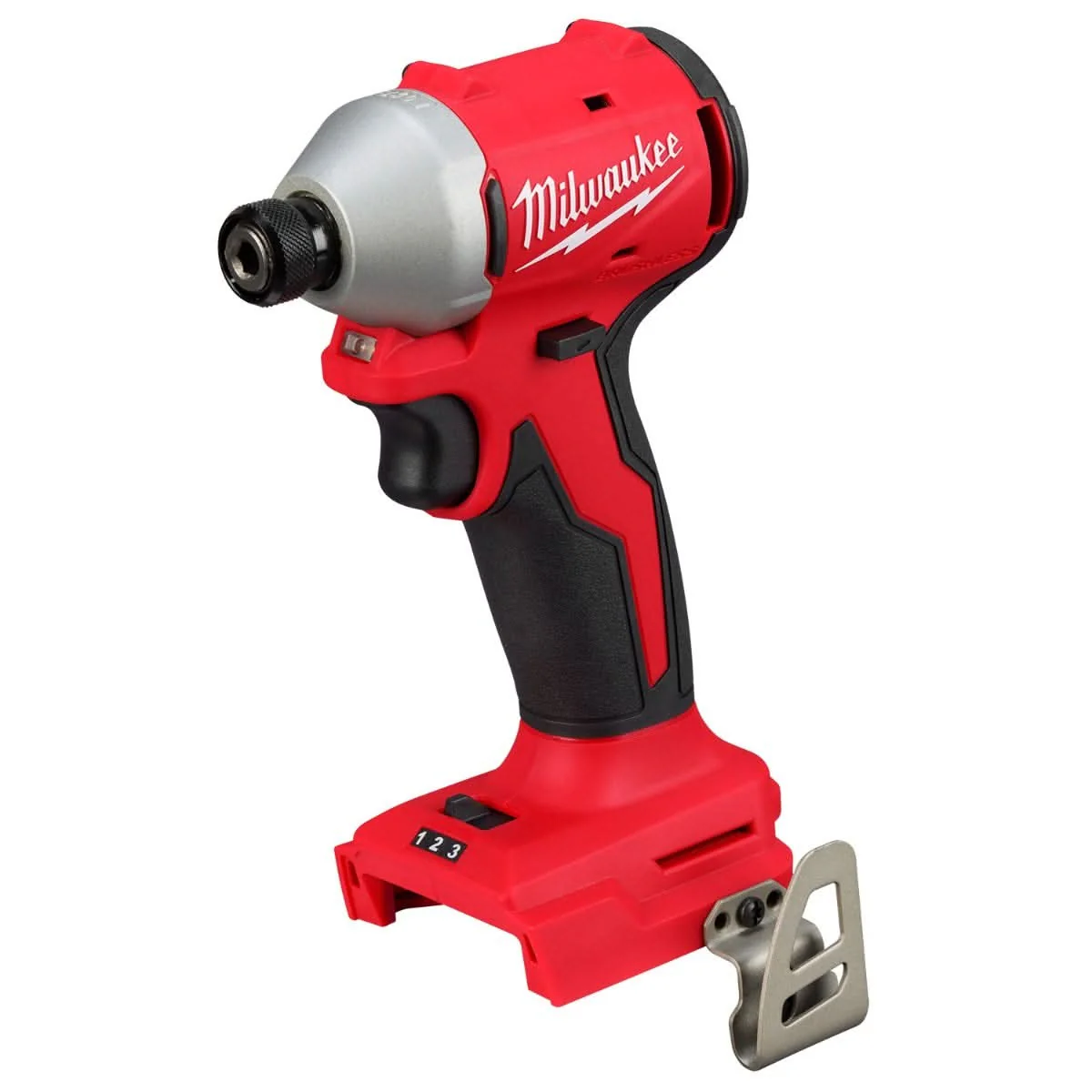 Milwaukee M18 Compact Brushless 1/4" Hex 3-Speed Impact Driver - Image 2