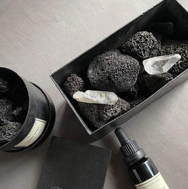 MAD ET LEN I BLACK BOX POTPOURRI WITH SODALITE CRYSTALS | $390.00 - Image 1