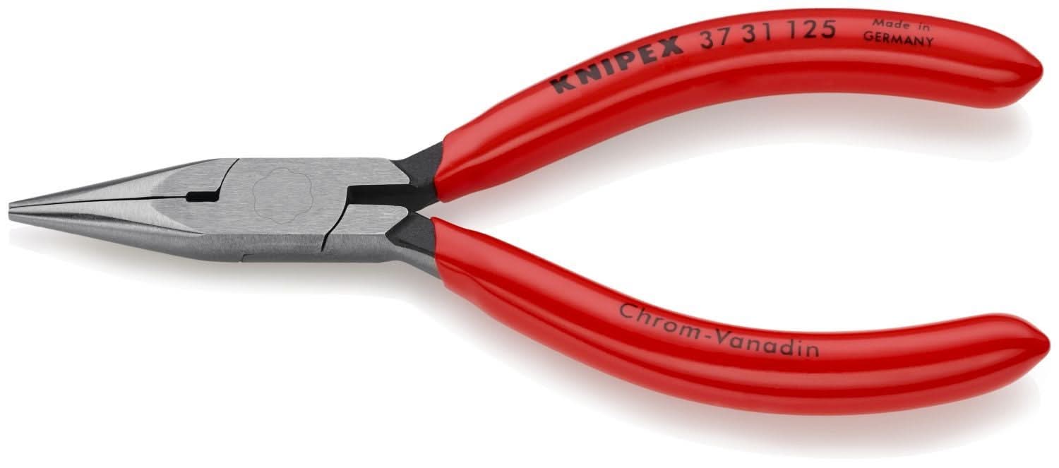 Knipex 37 31 125 Electronics Gripping Pliers-Half Round Tips - Image 2