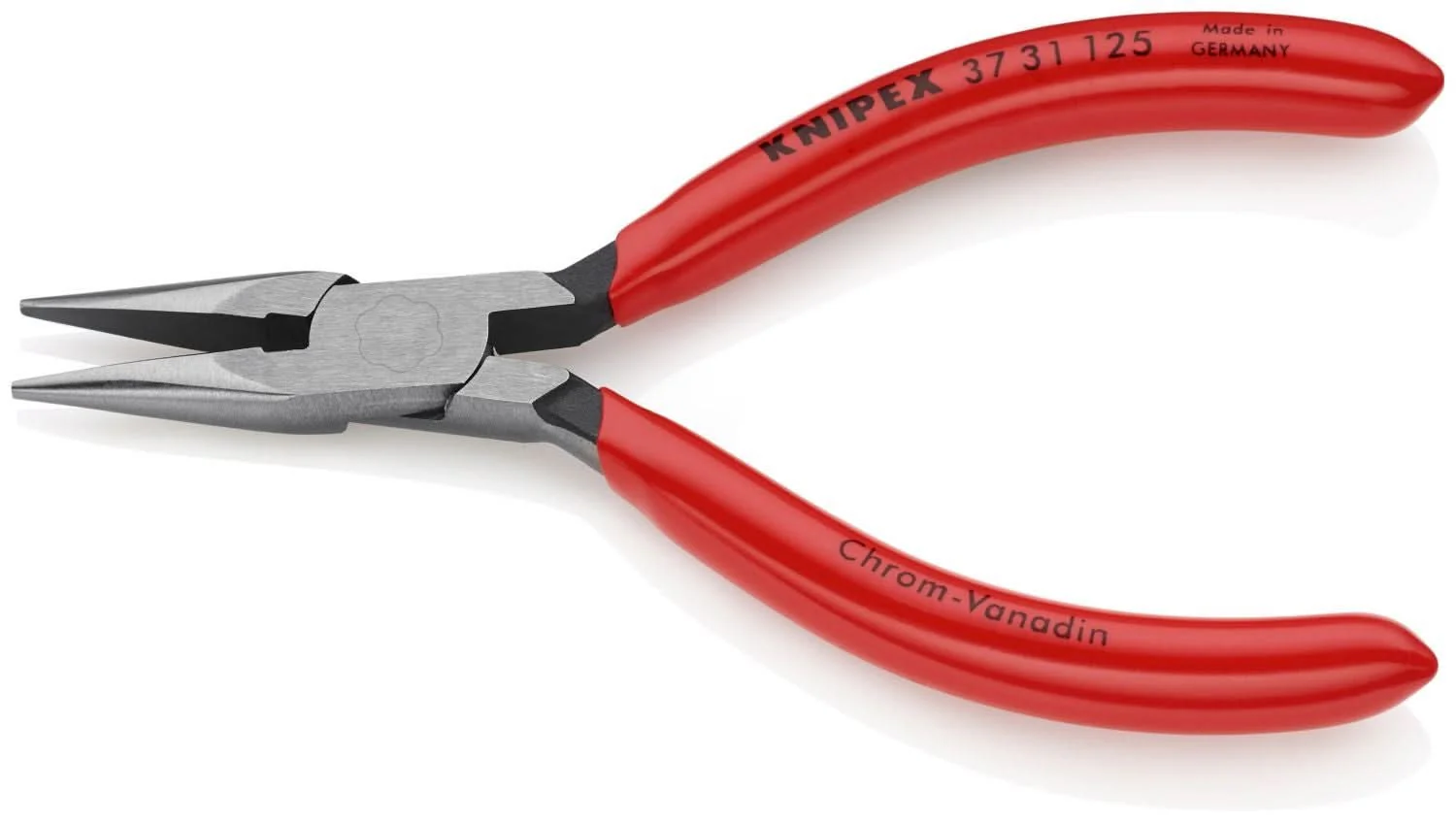 Knipex 37 31 125 Electronics Gripping Pliers-Half Round Tips - Image 3