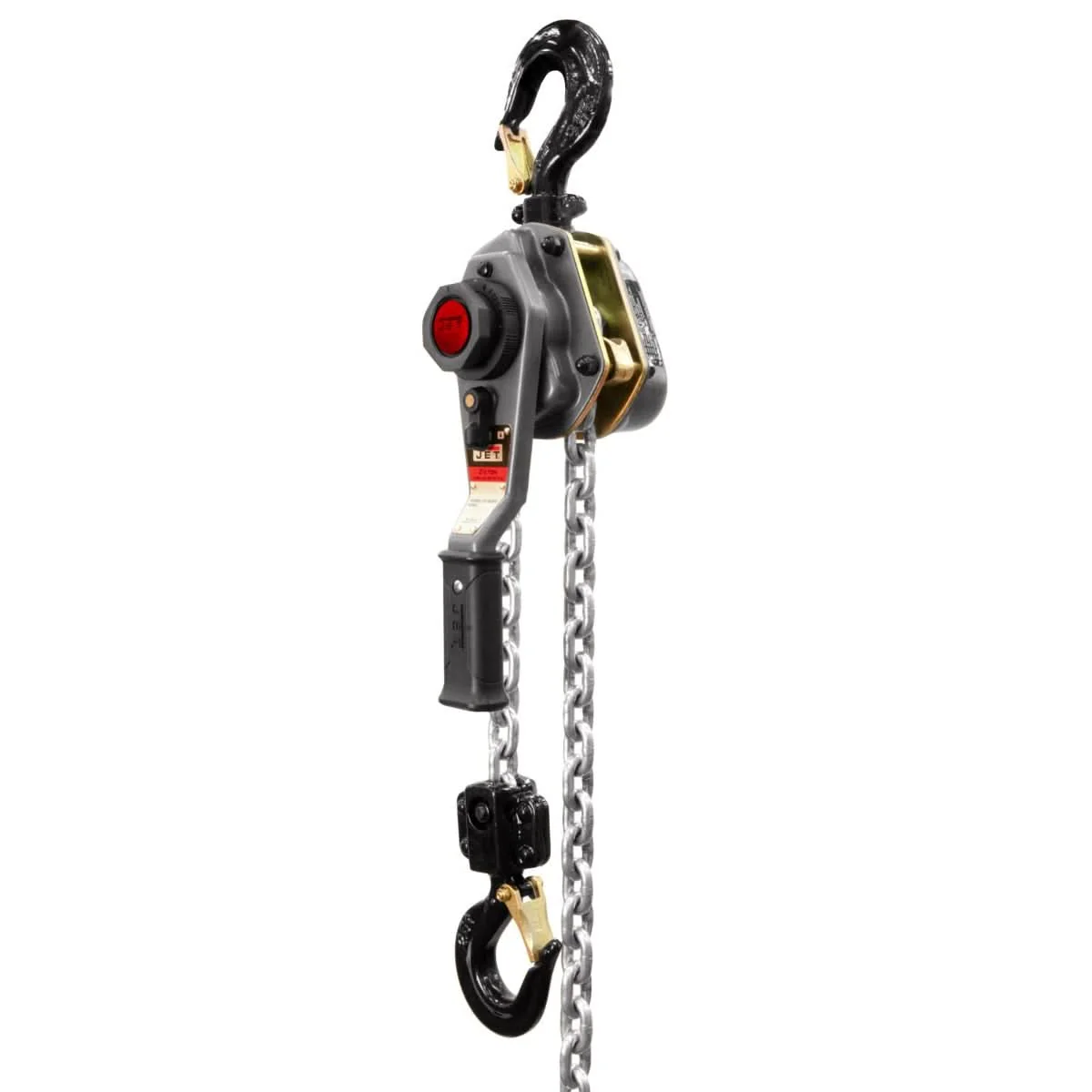 JET 376401 JLH Series 2-1/2 Ton Lever Hoist, 10-Foot Lift with Overload Protection - Image 1