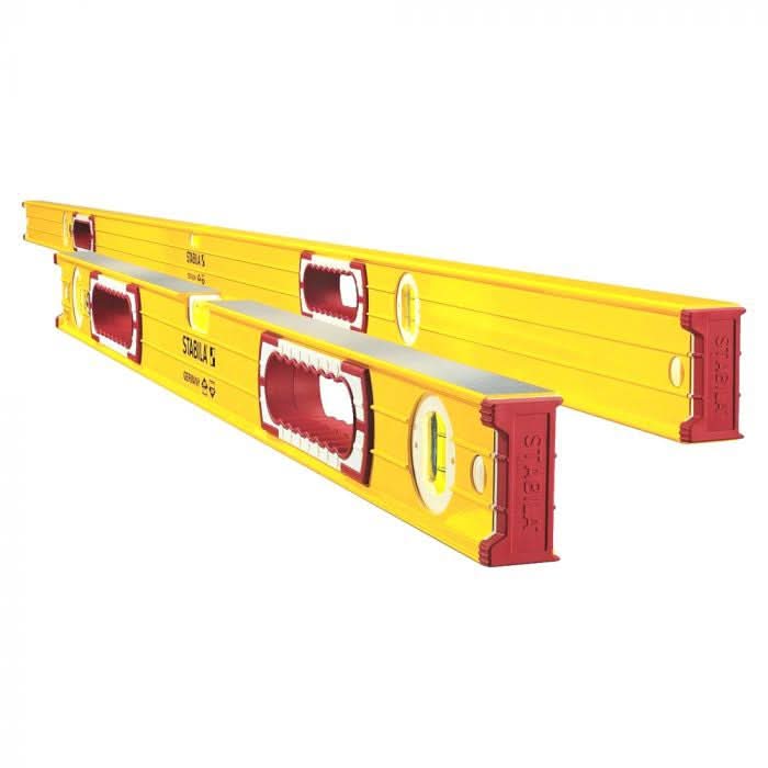 Stabila 37832 58-inch & 32-inch Type 196 2-Piece Spirit Level Set - Image 1