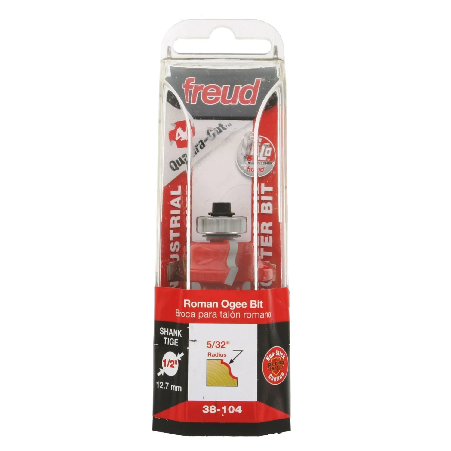 Freud 38-104 1-5/16-Inch Roman Ogee Router Bit (Quadra-Cut) - Image 1