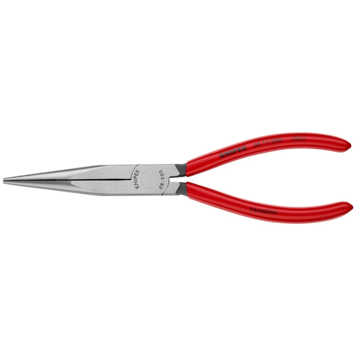Knipex 38 11 200 Long Nose Pliers without Cutter - Image 1