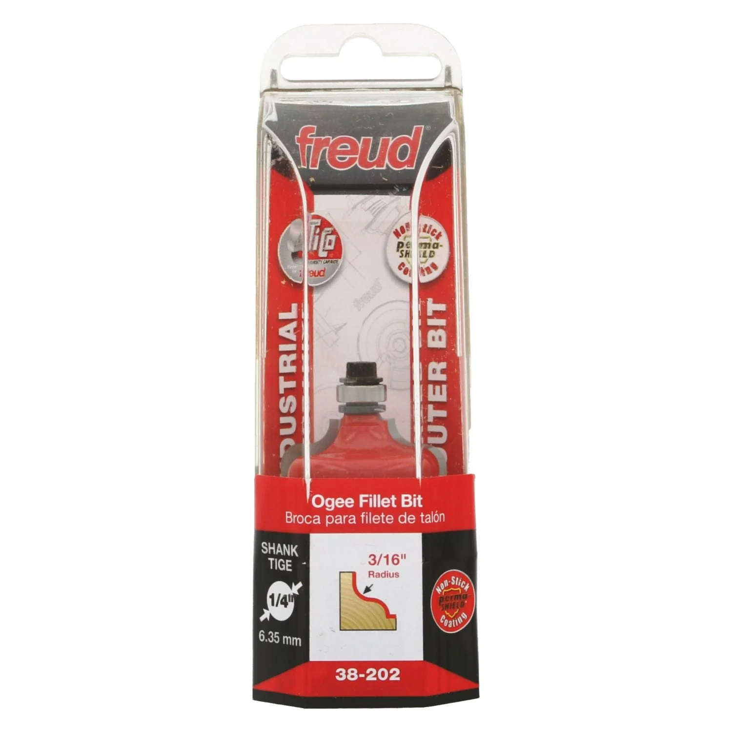 Freud 38-202 1-1/4-Inch Ogee Fillet Router Bit - Image 1