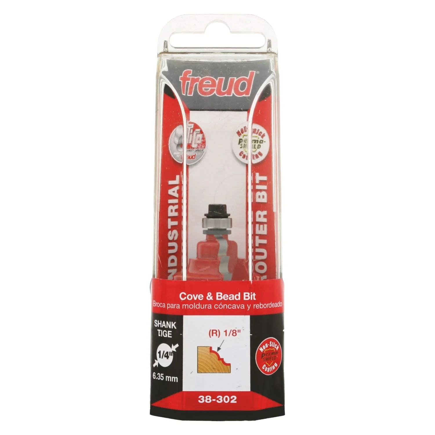 Freud 38-302 1-5/32-Inch Cove & Bead Router Bit - Image 1