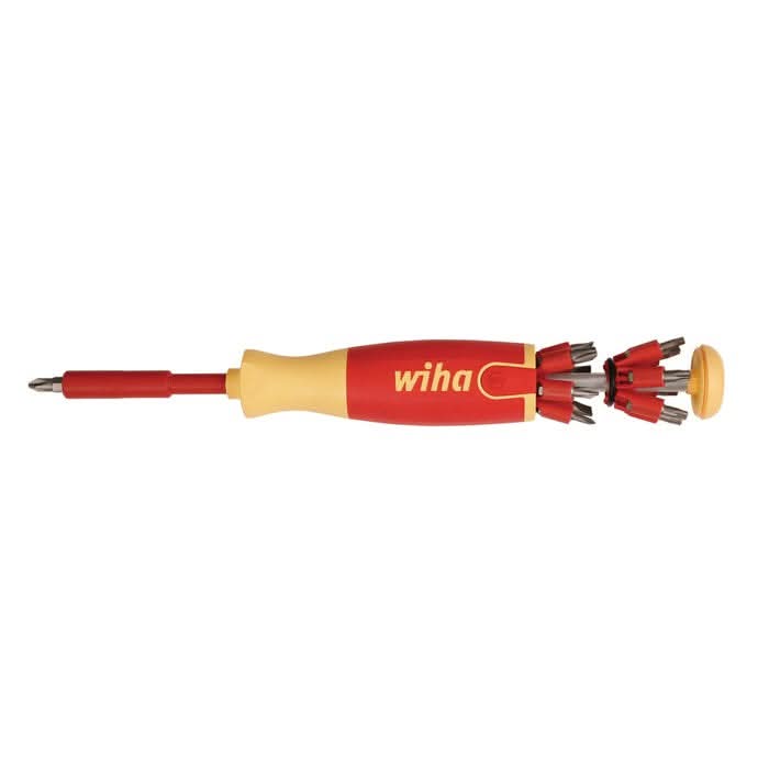 Wiha 38051 14-Piece Insulated Pop-Up Bit Holder Set Slotted, Phillips, Square, Torx - Image 3