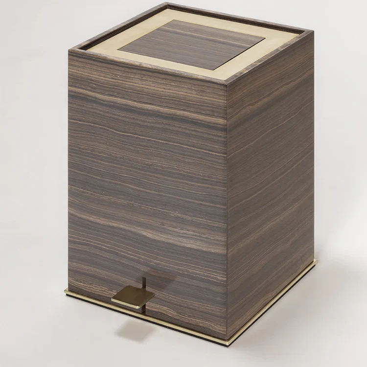 GIOBAGNARA | POSITANO MARBLE PEDAL BIN SQUARE | $2,665.00 - Image 3