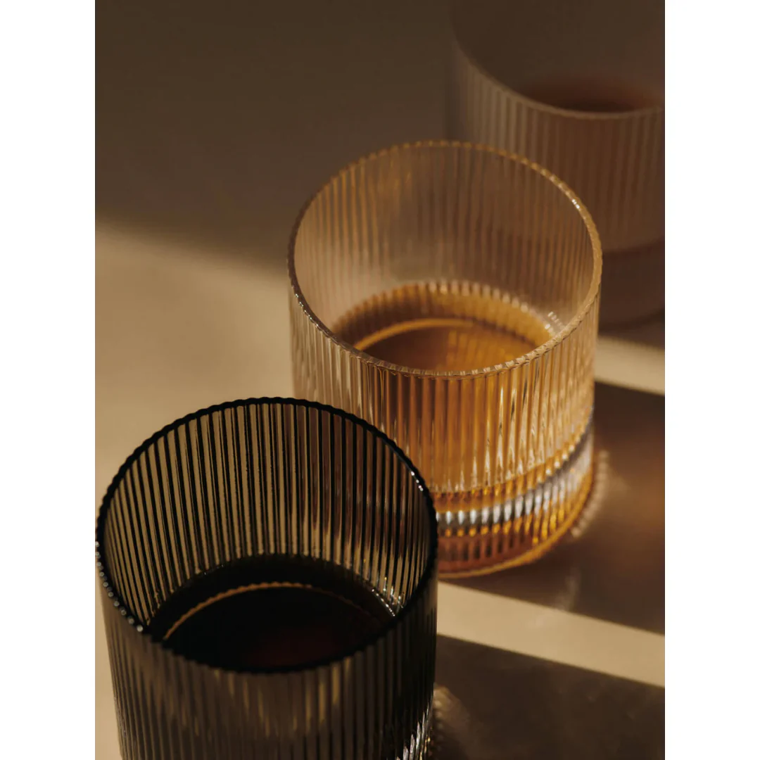 FERM LIVING | RIPPLE TUMBLER GLASSES SET OF 2 | $65.00 - Image 2