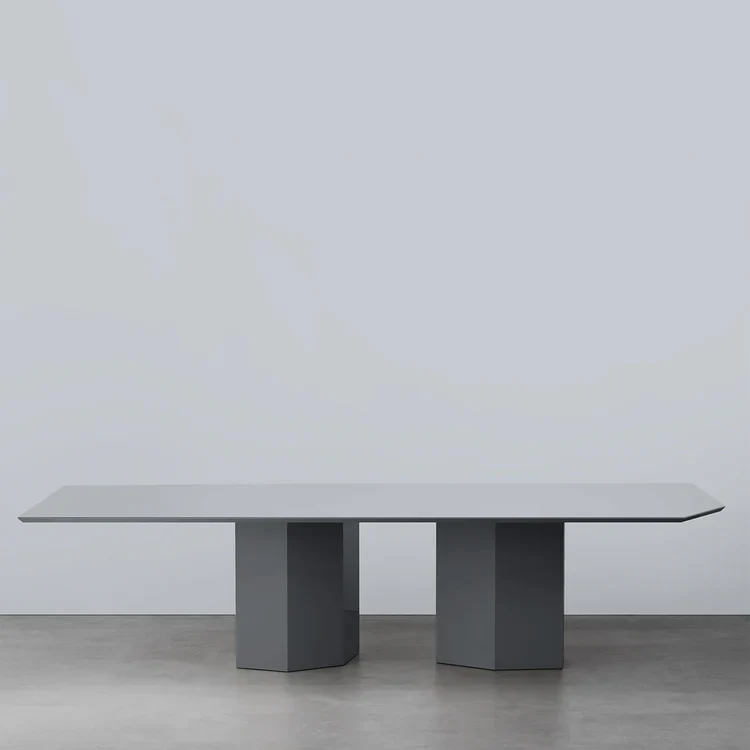 SECOLO | MONITH GLOSSY BLUE DINING TABLE | $13,140 - Image 3