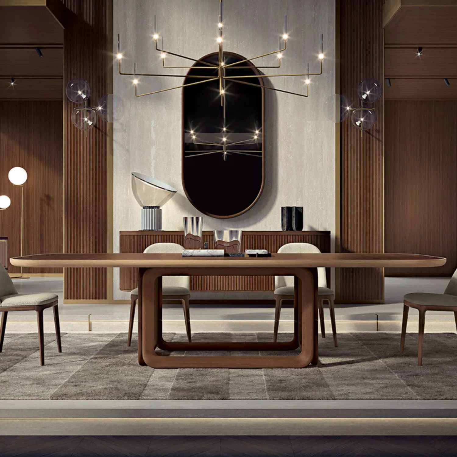 BAMAX | RECTANGULAR CANALETTO TABLE | $22,320.00 - Image 3