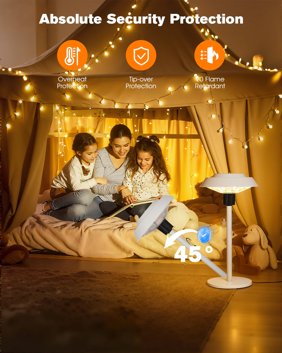 Advwin Electric Infrared Tabletop Patio Heater - Image 3