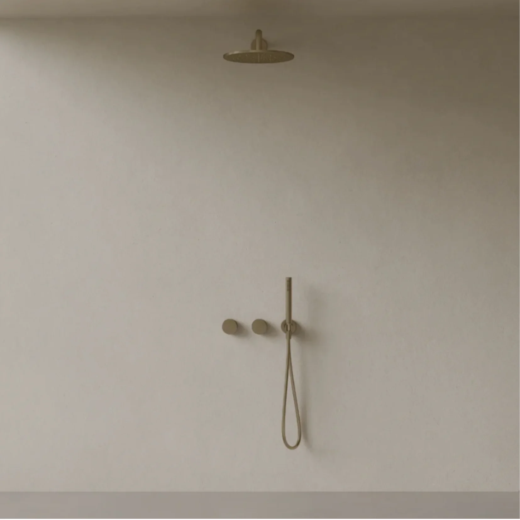 ELEMENTO BATH | THERMOSTATIC CURVED ARM RAINFALL SHOWER SYSTEM | $1,912.50 - $2,512.50 - Image 3