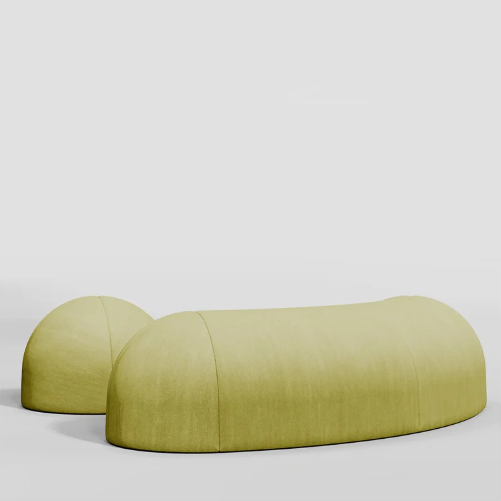 SECOLO | NUBA COTTON LIMED OAK POUF | $3,015 - Image 3