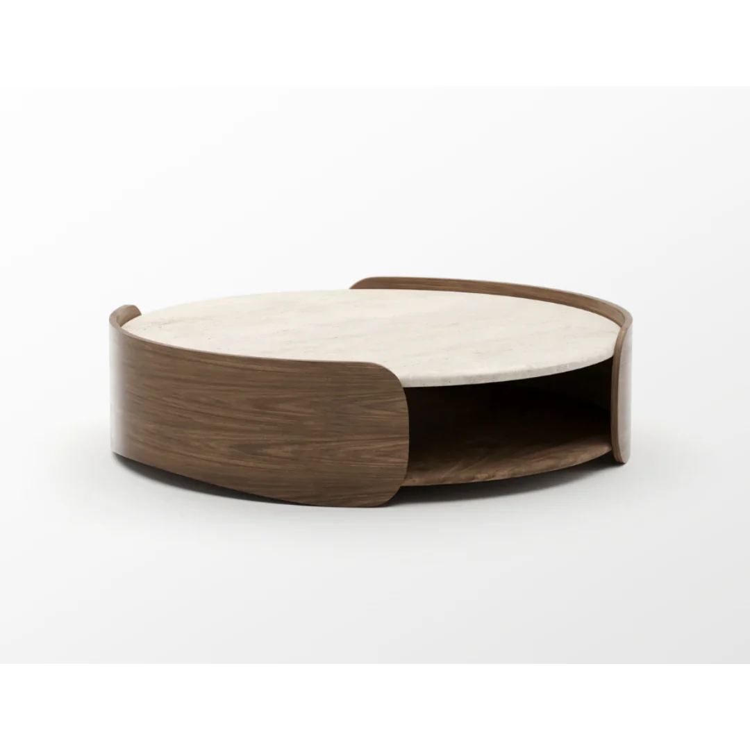 CARACOLE | Coffee & Cocktail Table Fleur Open Cocktail Table W/Wood Shelf | $5,920.00 - Image 3