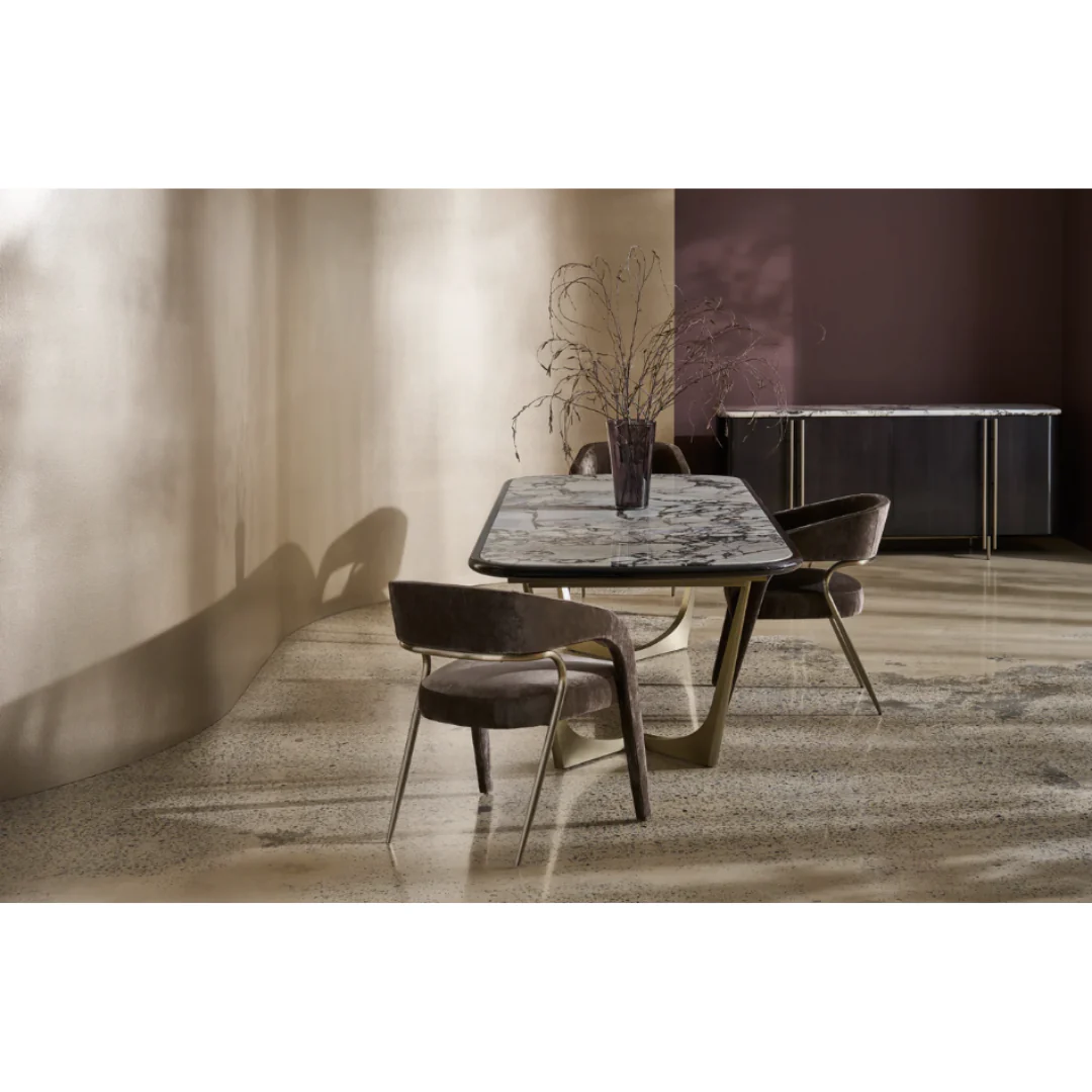CARACOLE | GAZELLE DINING CHAIR - MINK | $2,545.00 - Image 3
