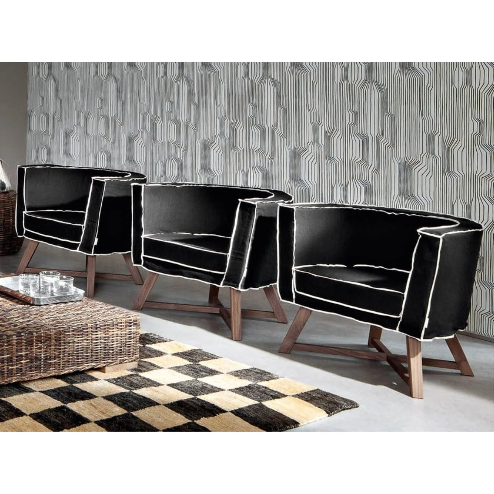 GERVASONI | GRAY 08 ARMCHAIR | $2,455.00 - Image 3