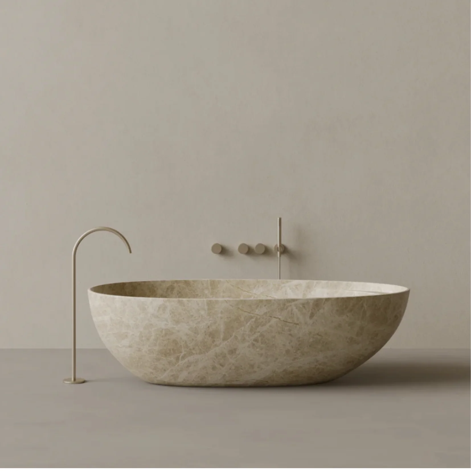 ELEMENTO BATH | 76" x 39" BATHTUB WITH SHELF | $12,243.00 - $55,828.00 - Image 3