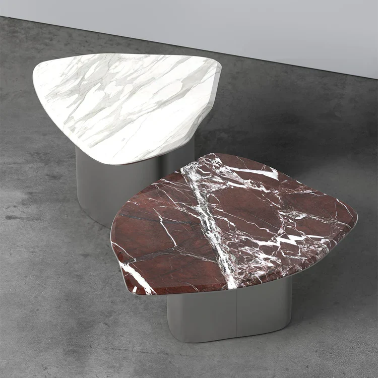 SECOLO | FRAGMENT RED LEVANTO MARBLE COFFEE TABLE | $9,850 - Image 3