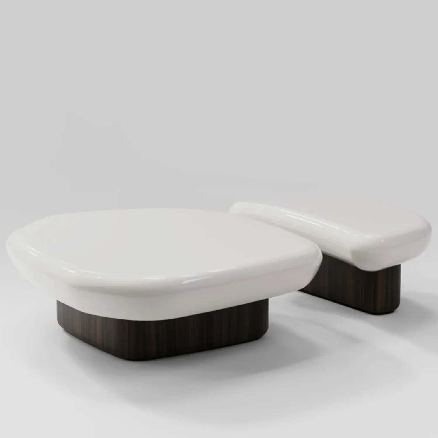 SECOLO | SET OF 2 KAWA COFFEE TABLES | $17,085 - Image 3