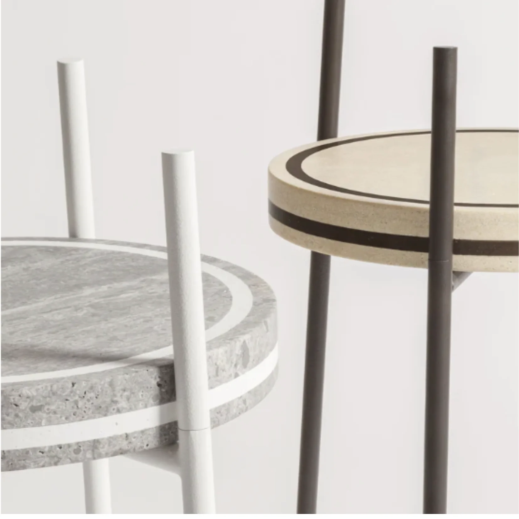GIOBAGNARA | OBLIVION ROUND TRAVERTINE TABLE | $1,790.00 - Image 3