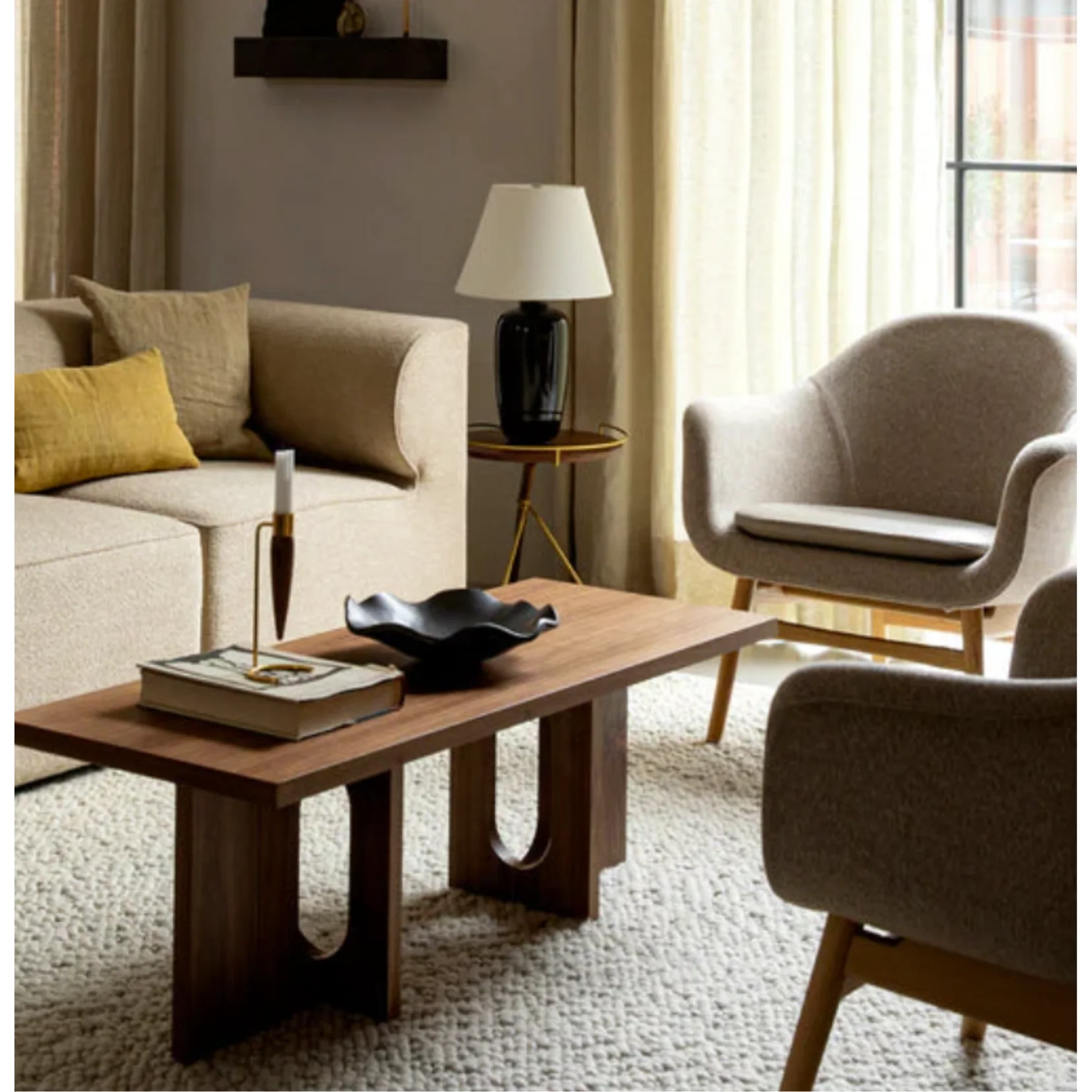 ANDROGYNE LOUNGE TABLE WOOD | $ 1,285.00 - $ 3,490.00 - Image 2