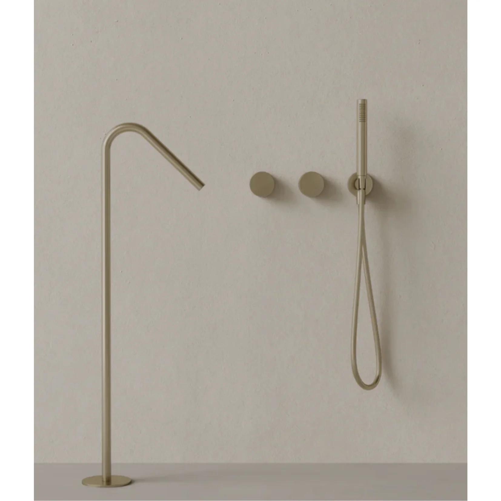 ELEMENTO BATH | ANGLED FLOOR MOUNTED BATHTUB FILLER | $2,270.55 - Image 3