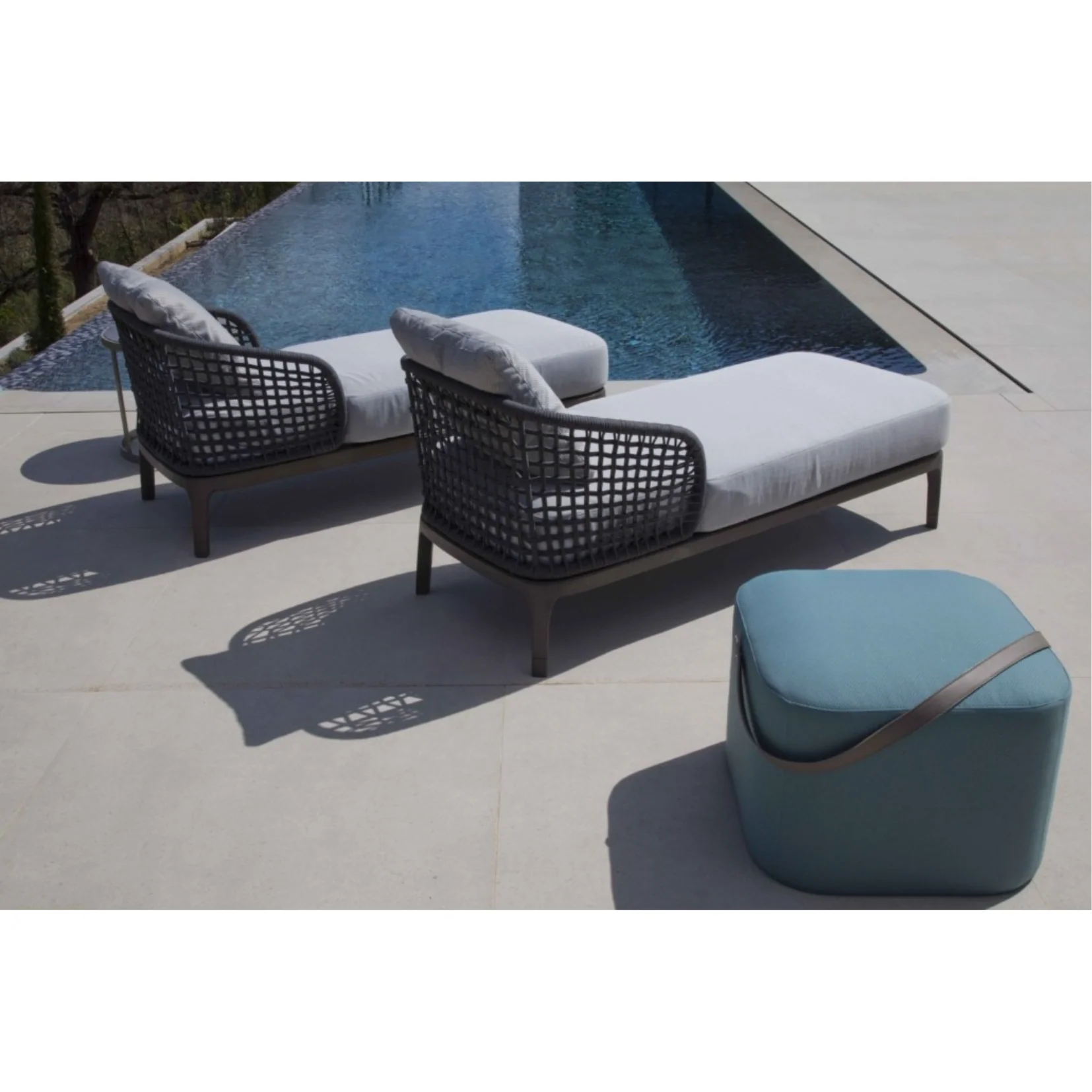 LUNGOTEVERE CHAISE LONGUE OUTDOOR | $9,957.00 - Image 3