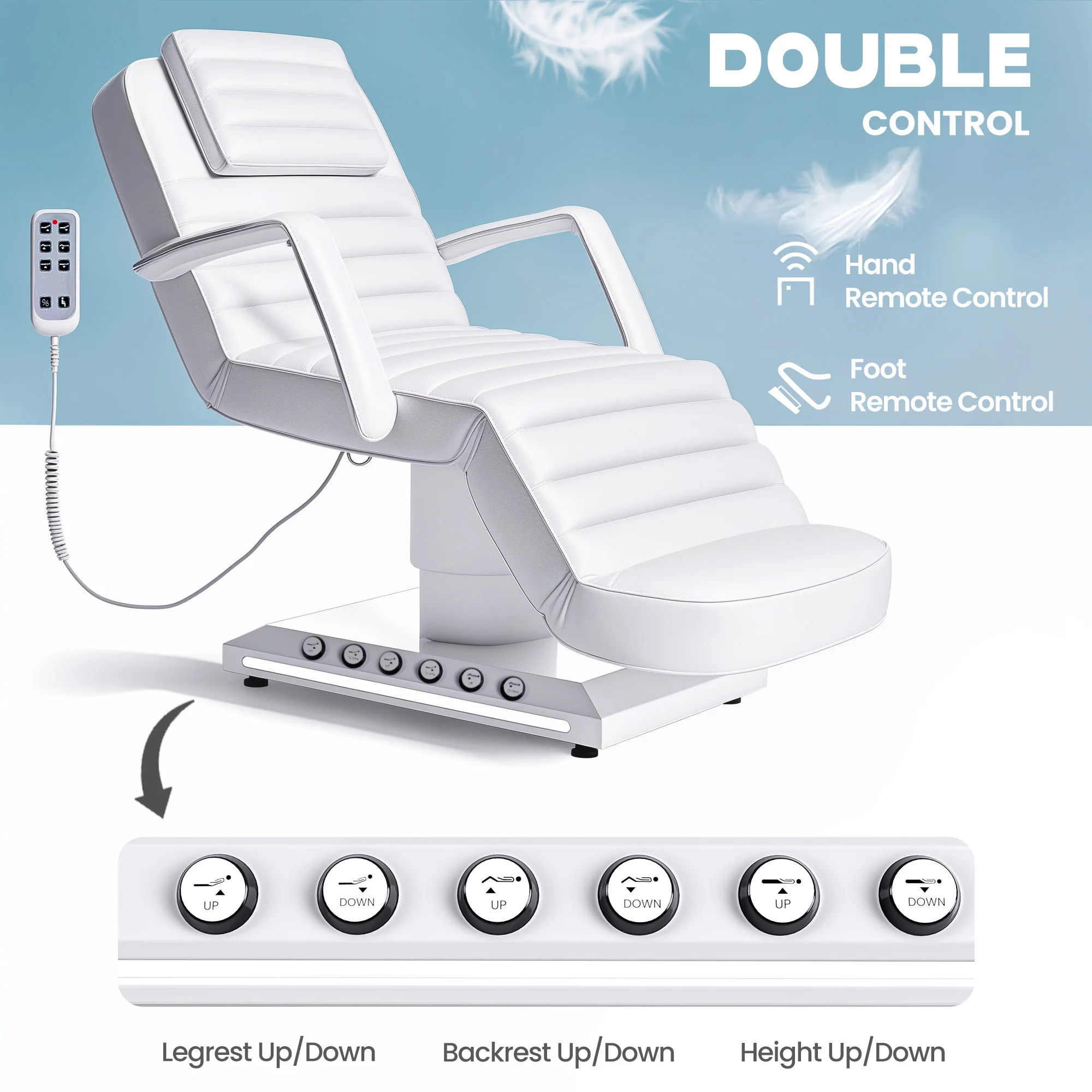 Advwin Electric Massage Chair with LED Light - Image 3