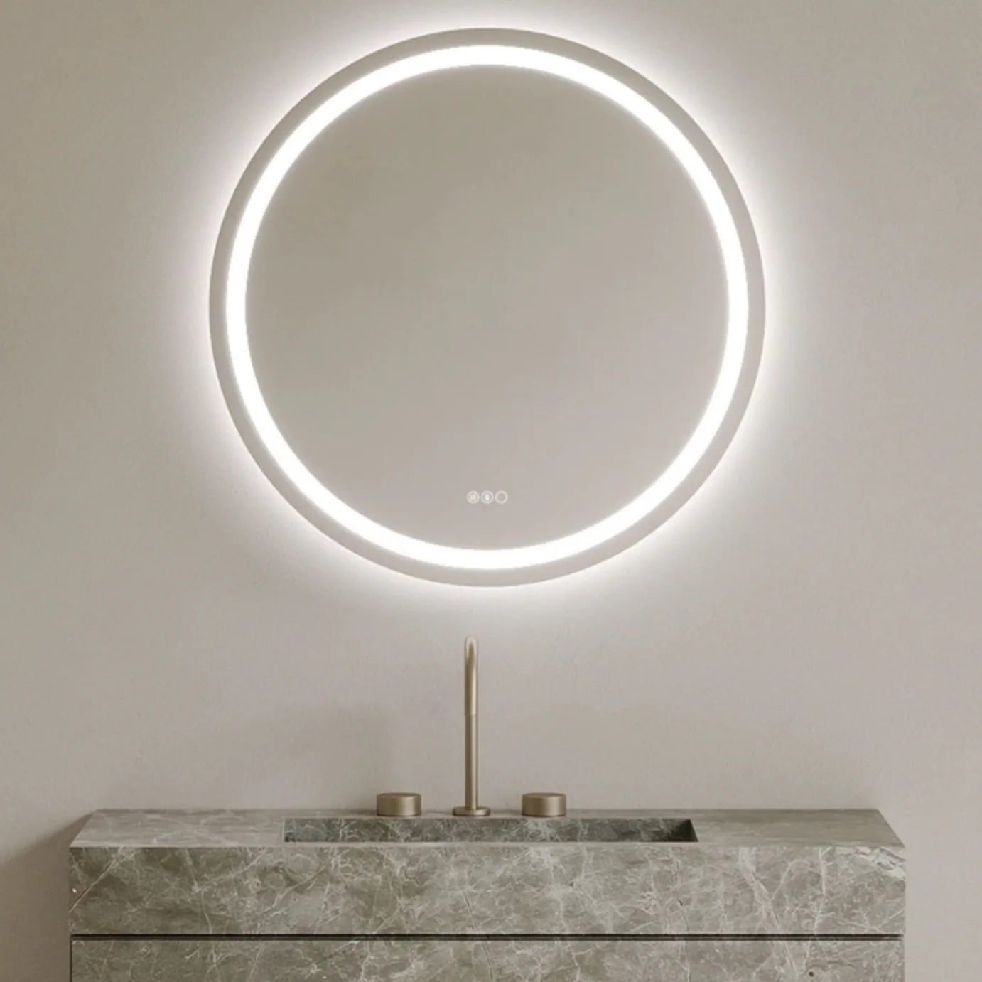 ELEMENTO BATH | 36" ROUNDED LED MIRROR | $379.00 - Image 3