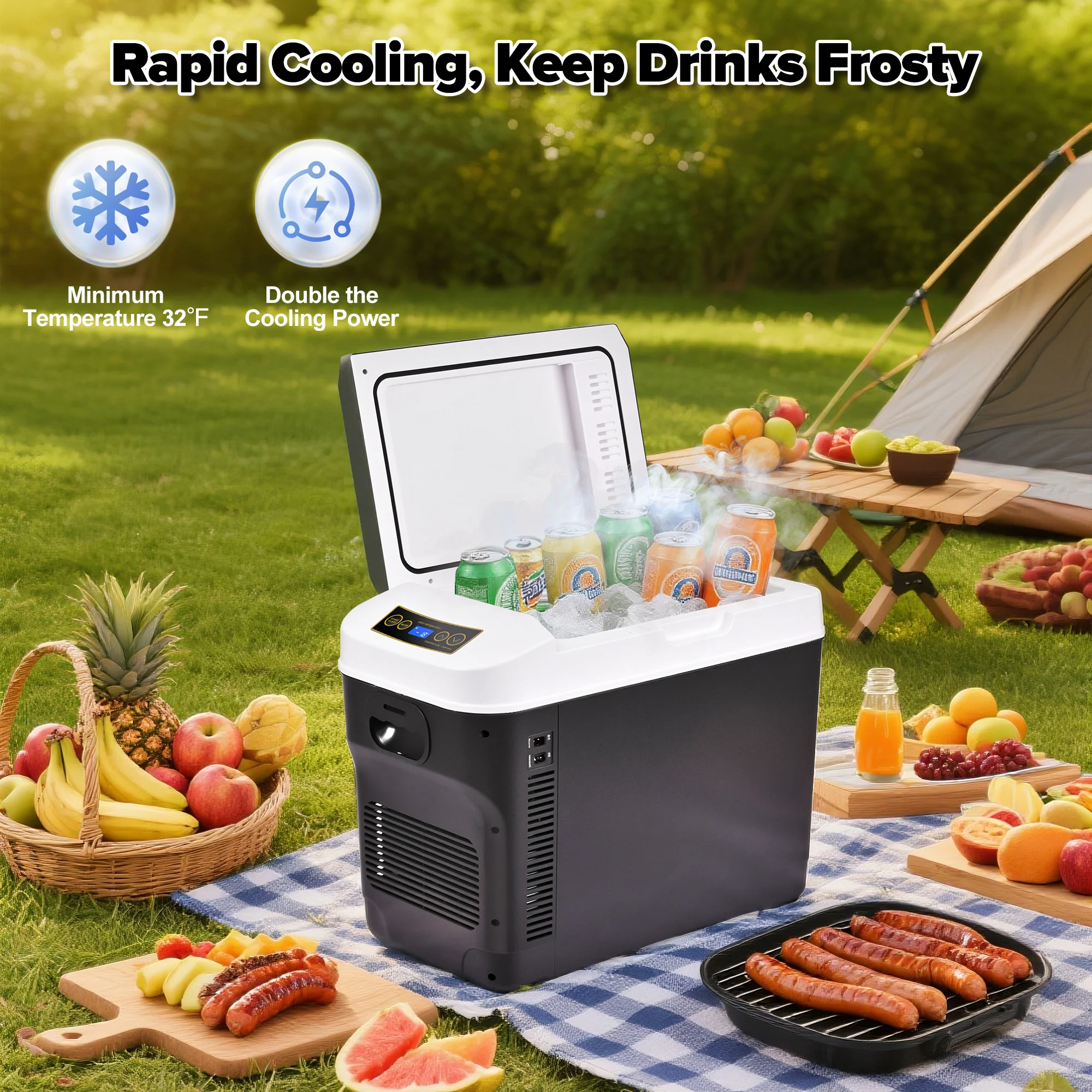 Advwin 30L Portable Car Fridge for Camping - Image 3
