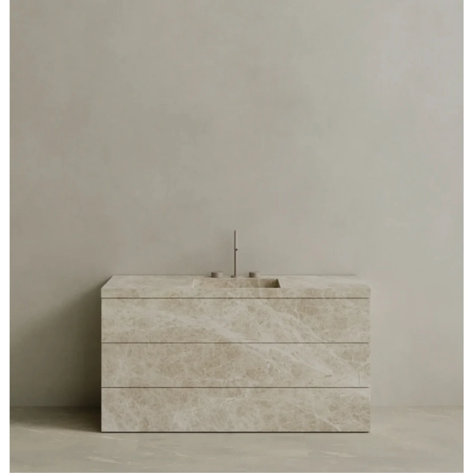ELEMENTO BATH | SINGLE SINK FREESTANDING MARBLE VANITY | $5,816.00 - $11,520.00 - Image 3