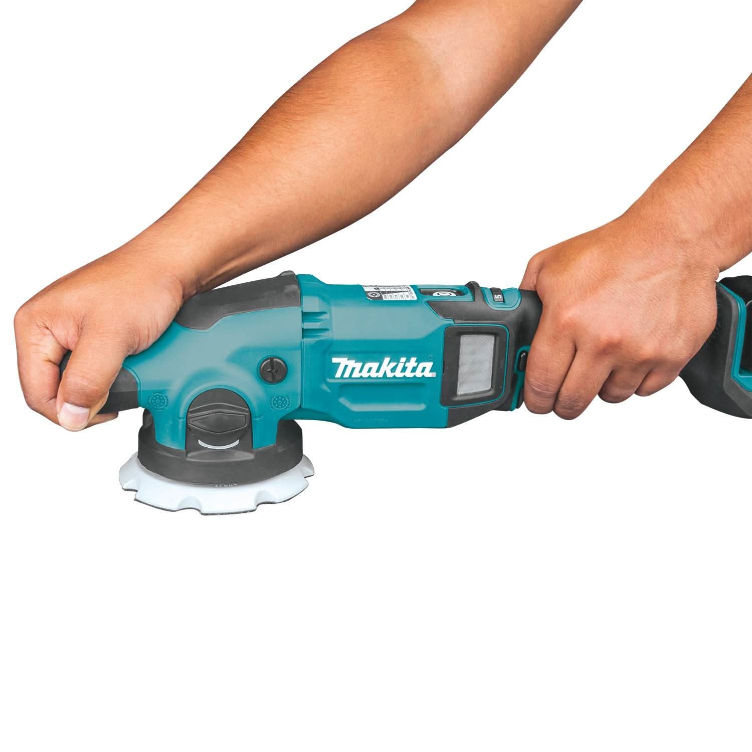 Makita XOP02Z 18V LXT Lithium-Ion Brushless Cordless 5" / 6" Dual Action Random Orbit Polisher, Tool Only - Image 3