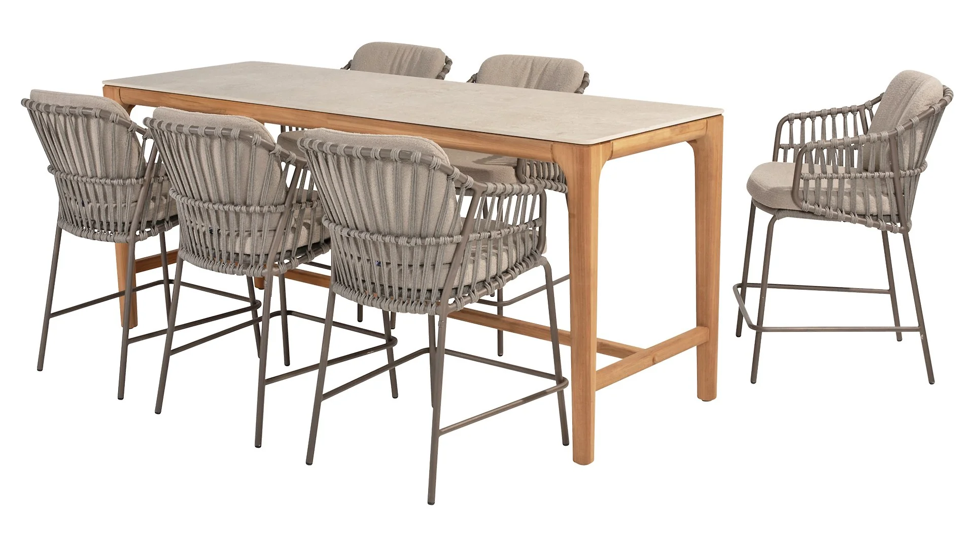 4 SEASONS OUTDOOR | CAPALBIO HIGH DINING CHAIR | SET OF 2 | $2,425.00 - Image 3