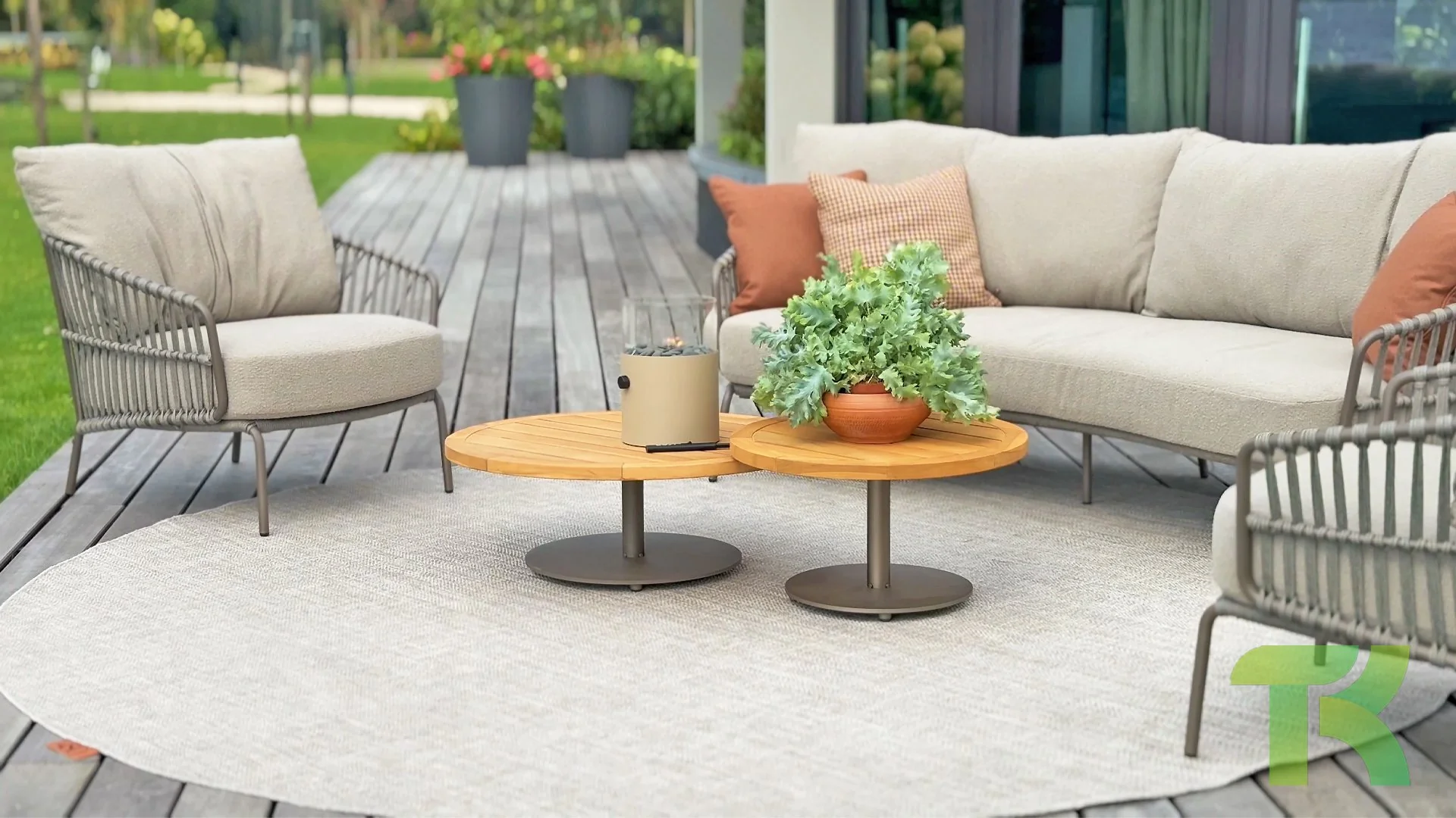 4 SEASONS OUTDOOR | CAPALBIO 3-SEATER BENCH | $5,210.00 - Image 2