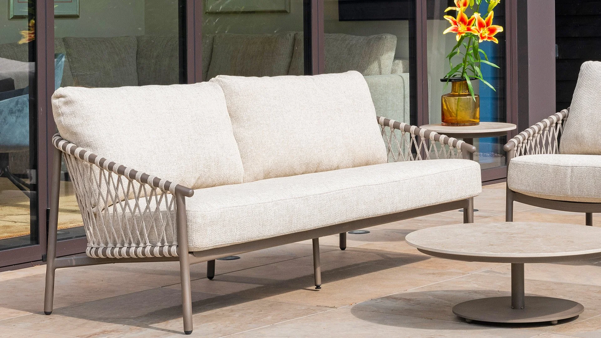 4 SEASONS OUTDOOR | ALLORA 3-SEATER BENCH | $4,035.00 - Image 3