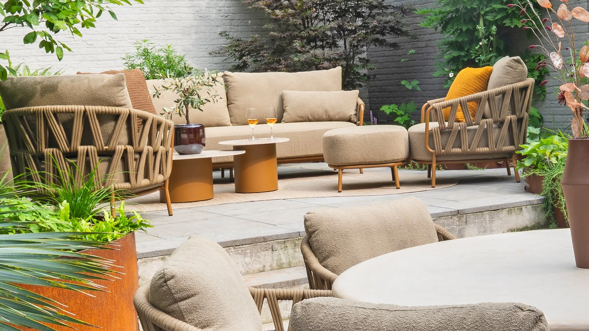 4 SEASONS OUTDOOR | BIARRITZ FOOTSTOOL | $825.00 - Image 3