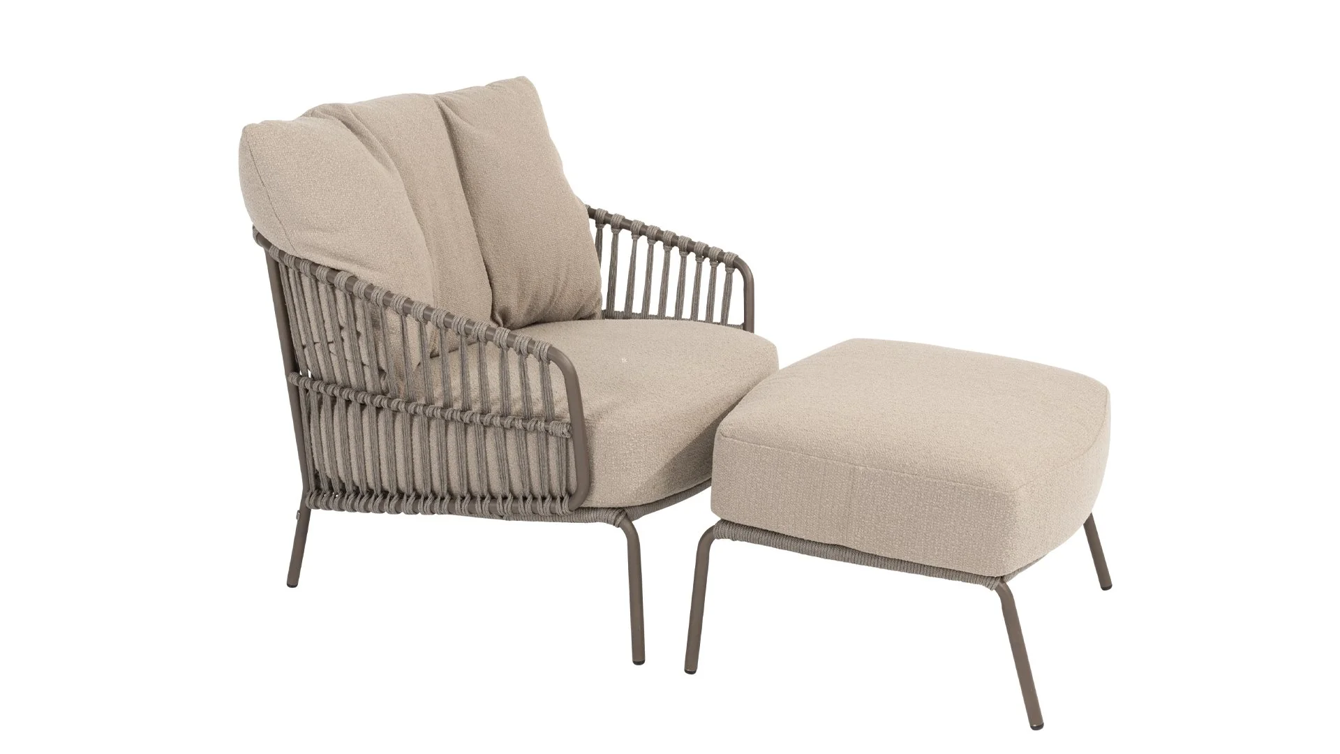 4 SEASONS OUTDOOR | CAPALBIO FOOTSTOOL | $780.00 - Image 2