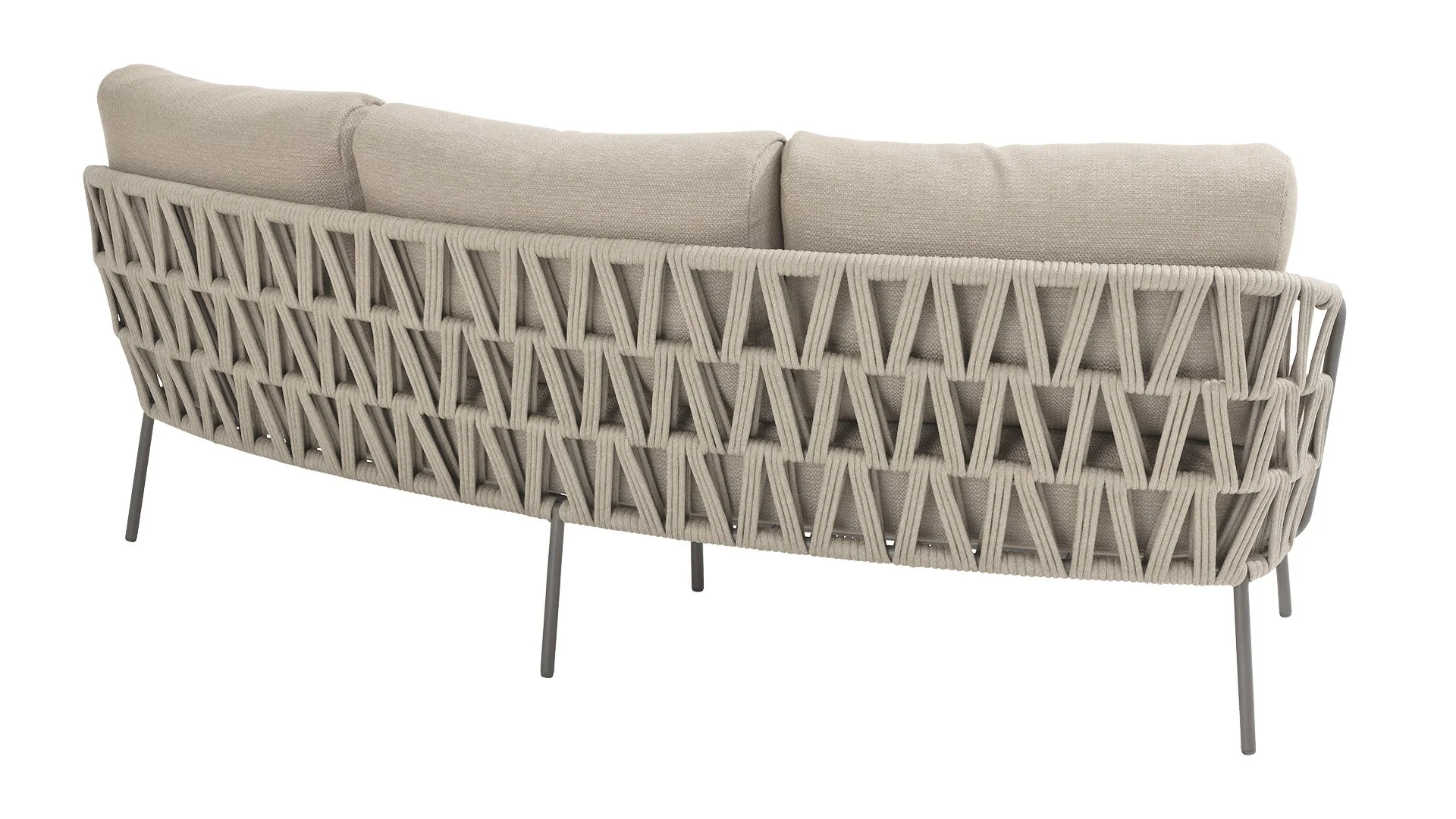 4 SEASONS OUTDOOR | MALLORCA 3-SEATER BENCH | $4,882.00 - Image 2