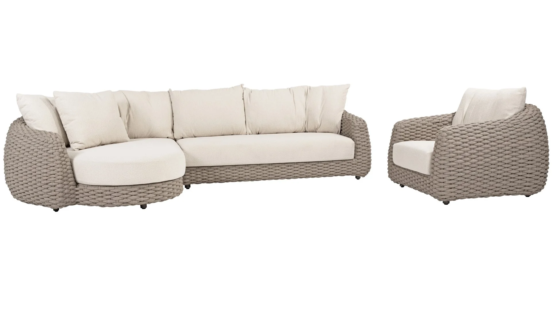 4 SEASONS OUTDOOR | MAXIME 2-SEATER LEFT ARM BENCH | $6,149.00 - Image 3