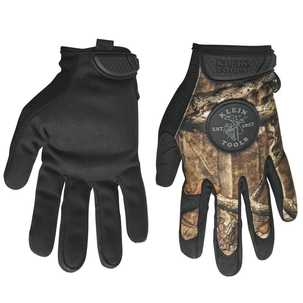 Klein Tools Journeyman Camouflage Gloves - Image 1