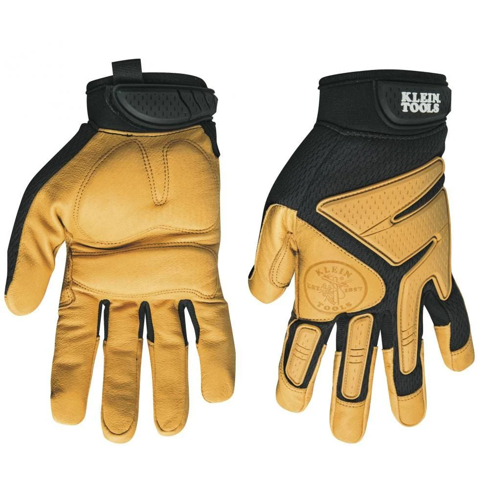 Klein Tools Journeyman Leather Gloves - Image 1