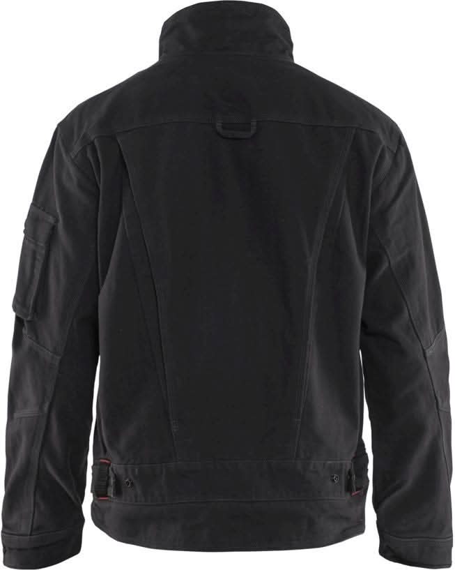 Blaklader 40621320 Brawny Canvas Jacket, Black - Image 1